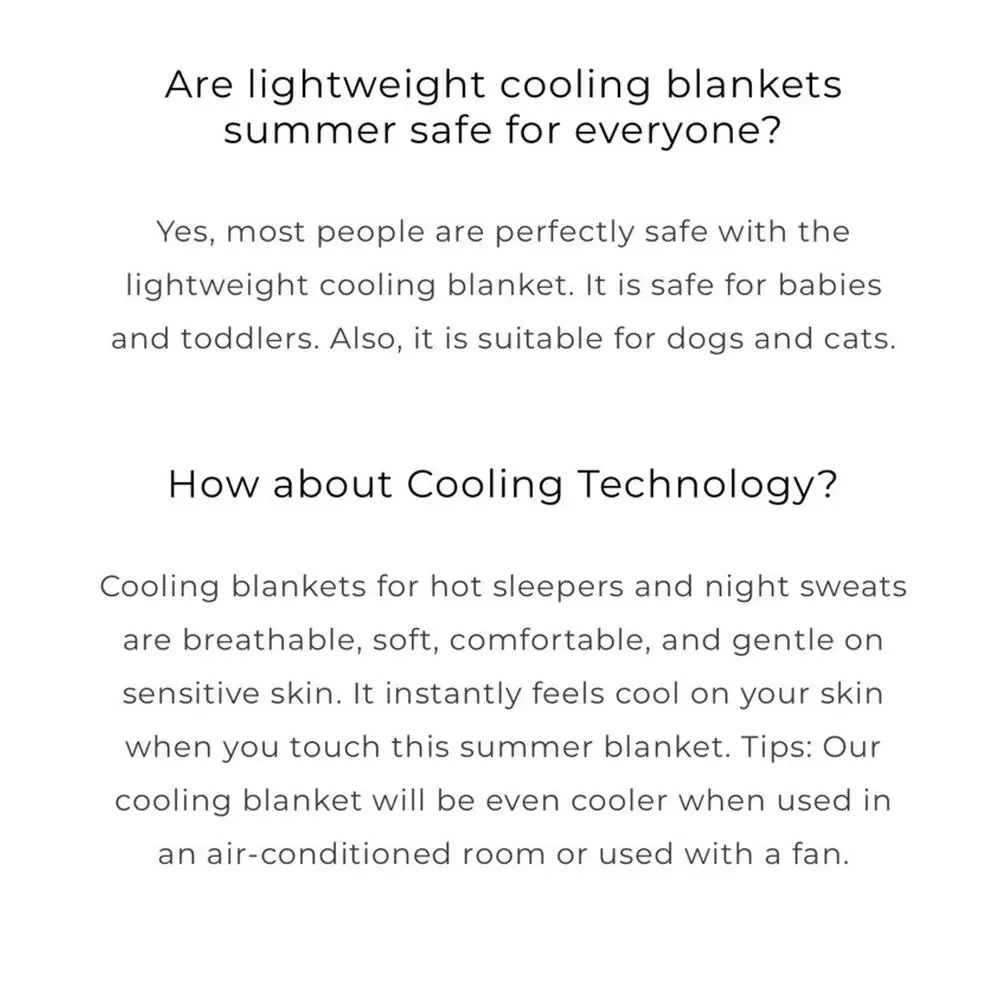 AirChill Cooling Blanket By PrimeSleep Gray King Size 80”x90”